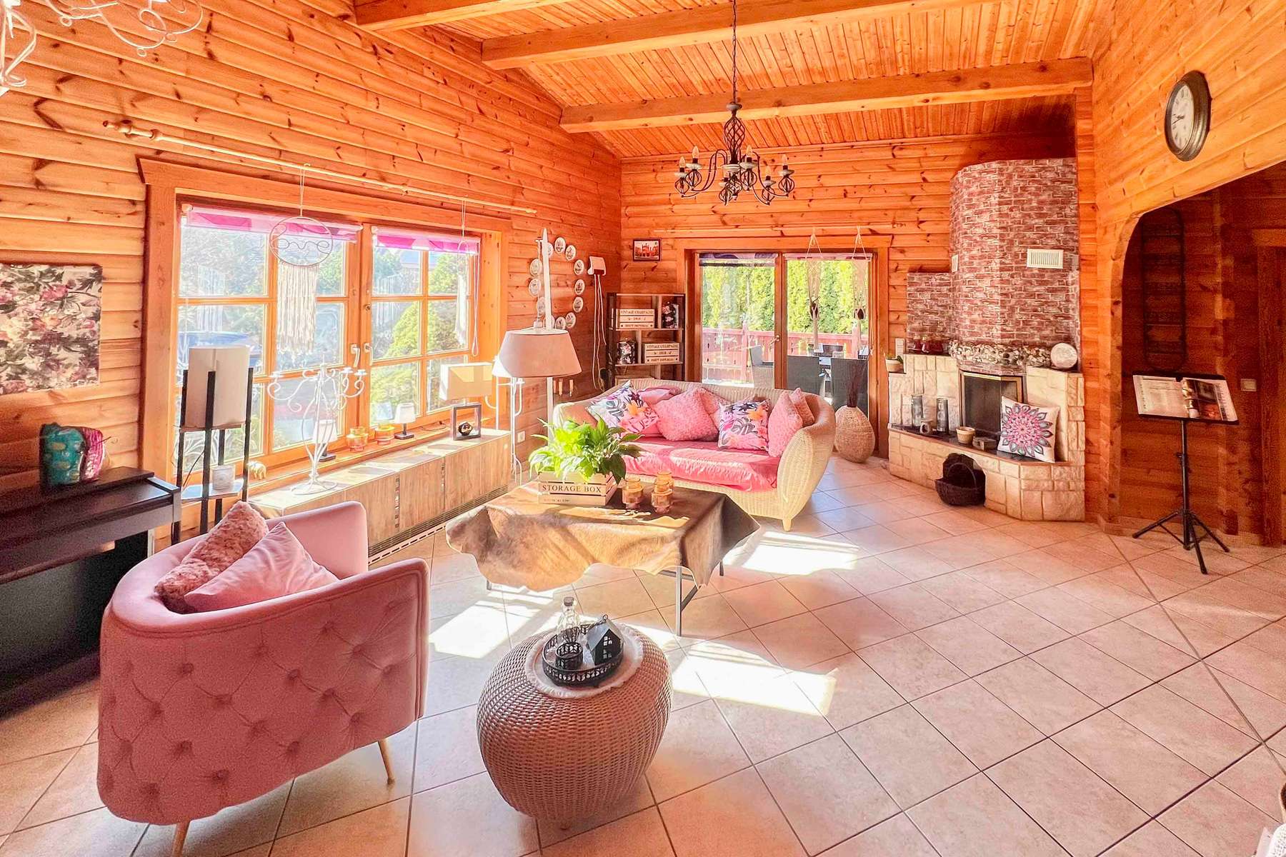 Immobilie in Holle - Charmante Blockhütte trifft modernen Neubau – Ruhige Sackgassenlage in Holle - Erbbaurecht - Bild 4