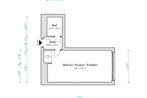 Gepflegte 1-Zimmer-Wohnung in bester Berliner Lage! – Die vollständige Adresse der Immobilie erhältst du vom Anbieter., 10179 Mitte (Ortsteil), Berlin – Vorschaubild 17