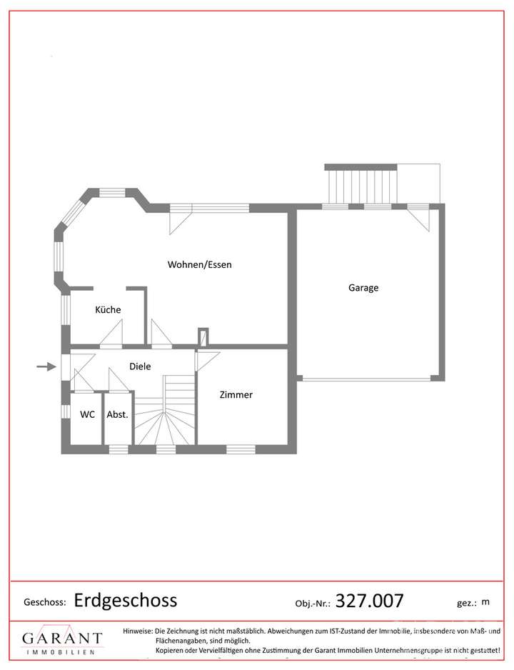 Grundriss Erdgeschoss