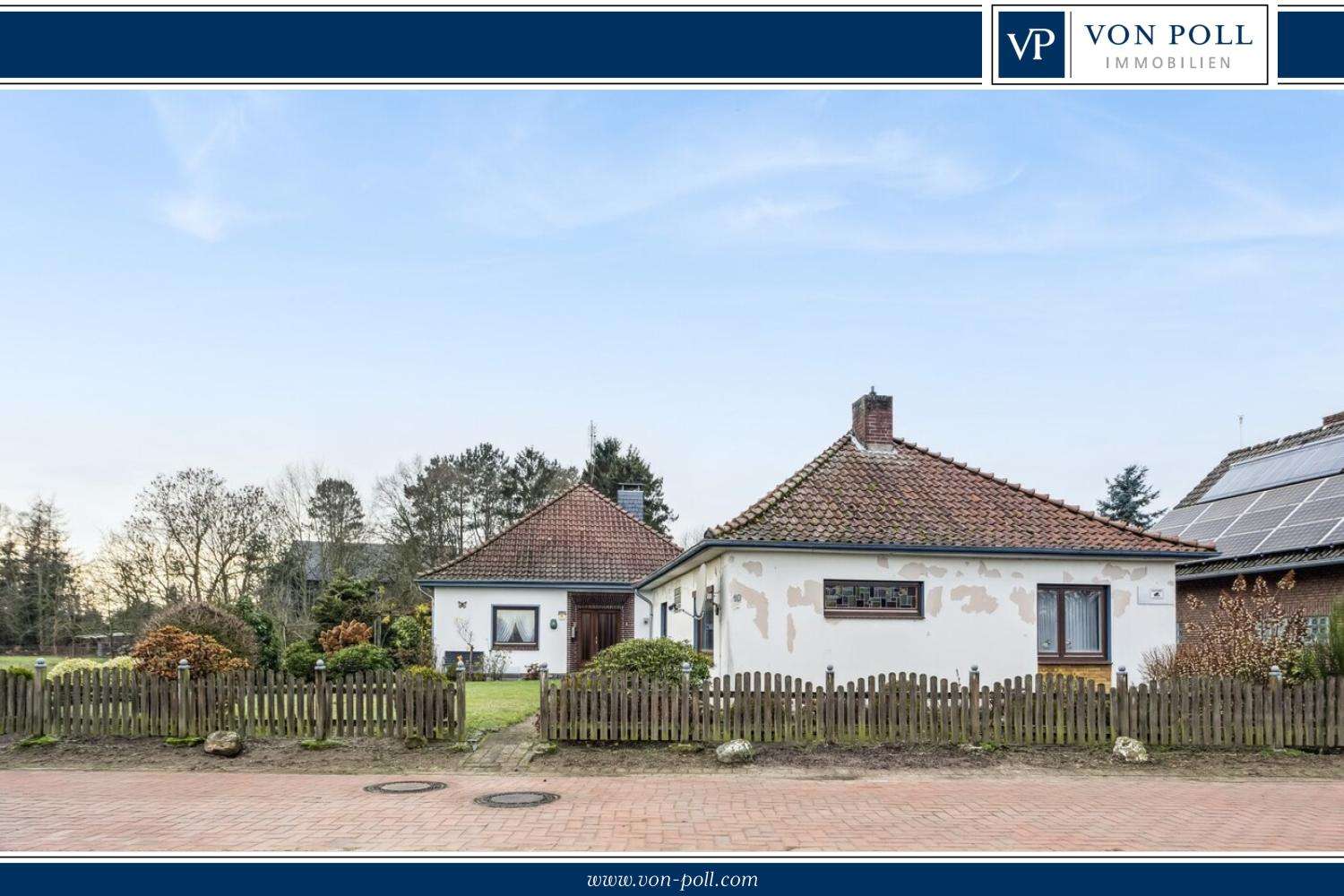 Platz für Generationen: Zwei Wohnhäuser mit Entwicklungspotenzial auf 1.125 m² in Blender, Verden Kreis – Bild 1