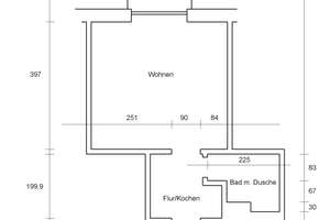 Modernes 1-Raum Apartment – Tharandter Straße 64, 1187 Löbtau-Süd, Dresden – Vorschaubild 5