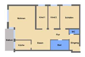 Große 4-Zimmer Wohnung (Erbbaurecht) – Oelkerstraße 10, 33699 Stieghorst, Bielefeld – Vorschaubild 13
