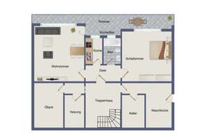 Doppelhaushälfte in gepflegter, ruhiger Wohnlage von Hattingen-Welper. Mit Garage und Garten. – Ludwig-Zamenhof-Straße 11, 45527 Hattingen – Vorschaubild 47