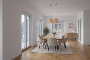 Zum Wohlfühlen! Viel Platz & Komfort & Einbauküche, neue Ausstattung! 3 Zimmer + Loggia, Gäste-WC – Hildesheimer Straße 454, 30519 Döhren, Hannover – Vorschaubild 3