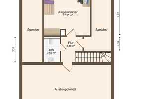 Ihr Wohnglück im Grünen - Zweifamilienhaus mit großem Grundstück, 2 Garagen & Apartment – Aschaffenburg (Kreis) – Vorschaubild 33