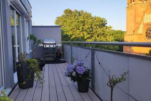 Stilvolle, voll-möblierte 2-Zimmer-Wohnung mit 2 Balkonen – Die vollständige Adresse der Immobilie erhältst du vom Anbieter., 70372 Kurpark, Stuttgart – Vorschaubild 12