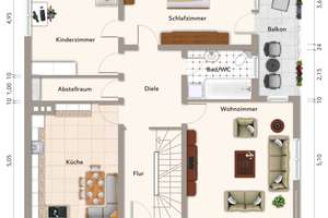 3- Zimmer Wohnung in Bischbrunn direkt vom Eigentümer zu vermieten