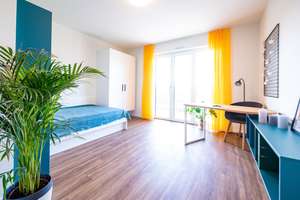 Voll möbliertes Studentenapp. mit Balkon, Duschbad und Küche in bester Lage am Lousberg. – Nizzaallee 34, 52072 Ponttor, Aachen – Vorschaubild 2