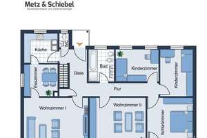 Bierstadt: Bezaubernder Bungalow! Wiesbadens Top-Lage! 5 Zi, Garage, StPl., Garten, voll unterk.! – Die vollständige Adresse der Immobilie erhältst du vom Anbieter., 65191 Bierstadt, Wiesbaden – Vorschaubild 4