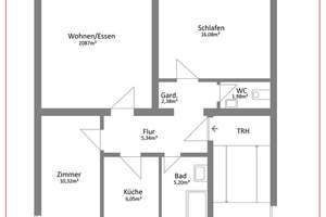 Sonnige 3-Zimmer-Wohnung am Ulmer Safranberg  – Die vollständige Adresse der Immobilie erhältst du vom Anbieter., 89075 Oststadt, Ulm – Vorschaubild 7