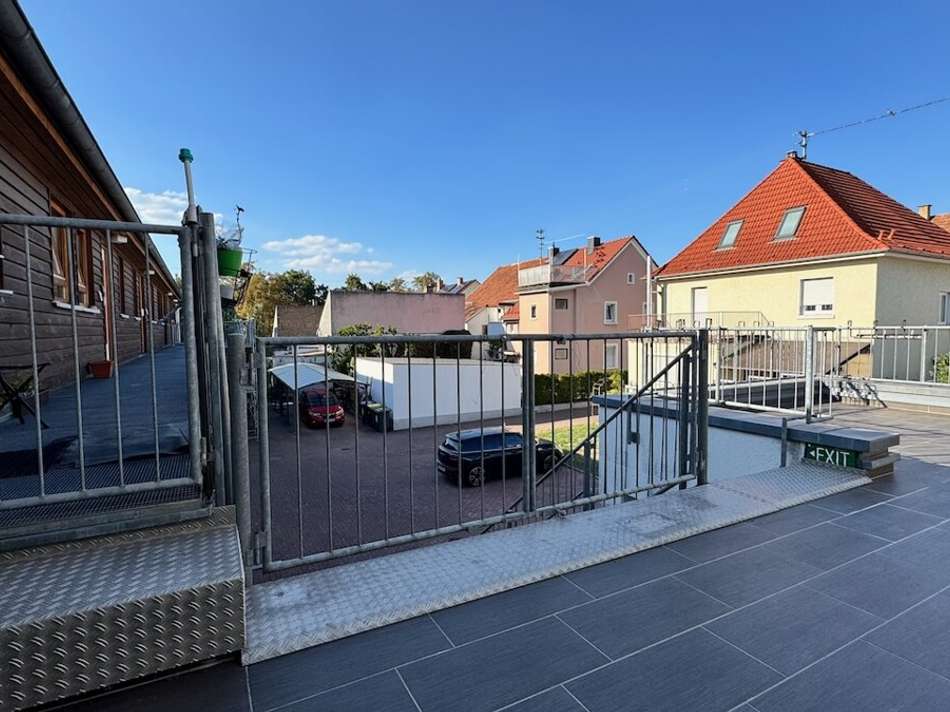 Terrasse Verkaufsraum 1.OG