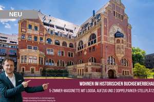 Geschichte auf zwei Ebenen: Maisonette im Buchgewerbehaus – provisionsfrei für Käufer
