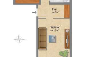 2-Raumwohnung in Gohlis-Nord – Zillstraße 5, 4157 Gohlis-Nord, Leipzig – Vorschaubild 8