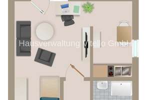 Gepflegte 1-Zimmer-Wohnung mit Balkon in Saarbrücken-Scheidt – Die vollständige Adresse der Immobilie erhältst du vom Anbieter., 66133 Scheidt, Saarbrücken – Vorschaubild 3