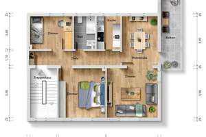 Gepflegtes 3-Fam.-Haus in verkehrsberuhigter Lage von Opladen mit bezugsfreier 4-Zimmer-EG-Wohnung! – Die vollständige Adresse der Immobilie erhältst du vom Anbieter., 51379 Opladen, Leverkusen – Vorschaubild 21