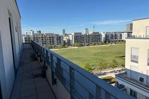 Exklusive 2-Zimmer-Penthousewohnung (91,5 m²) mit großer Dachterrasse direkt am Europagarten – Niedernhausener Straße 53, 60326 Gallus, Frankfurt am Main – Vorschaubild 18