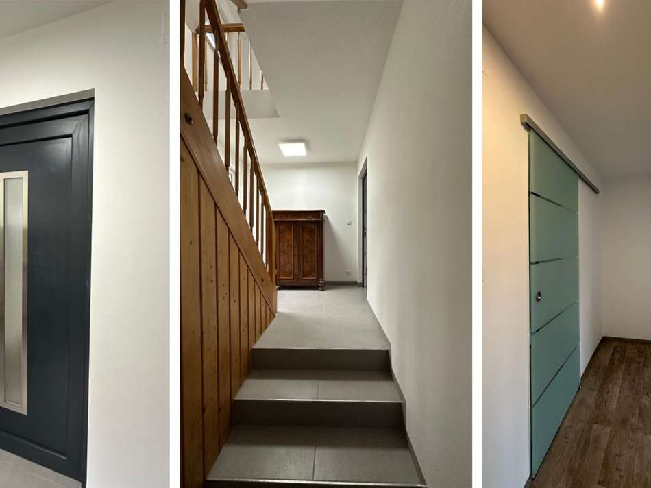 Aichtal Eingang  Treppen  Flur