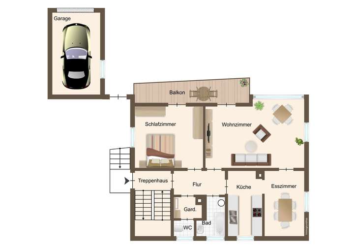 Grundriss Erdgeschoss