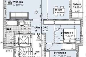 Exklusive 3- Zimmer- Wohnung mit Balkon in Brackel! – Tymannstraße 10a, 44309 Brackel (Ortsteil), Dortmund – Vorschaubild 19