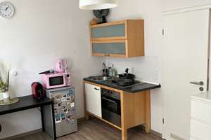 Sofort verfügbar: Ruhige 1-Zimmer-Wohnung mit Terrasse in Sendling – Luise-Kiesselbach-Platz 31B, 81377 Am Waldfriedhof, München – Vorschaubild 7