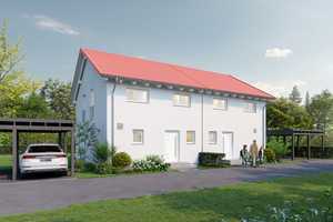 Ruhige Neubau-Doppelhaushälfte – modern, lichtdurchflutet mit Süd-/Ostgarten & Carport – München (Kreis) – Vorschaubild 3