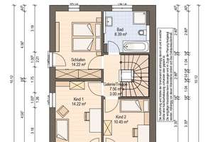 Neubau Doppelhaushälfte in Ainring - modern, kostengünstig, energiesparend - für die junge Familie – Bahnhofstraße 21, 83404 Ainring – Vorschaubild 5