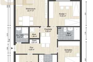 4-Zimmerwohnung mit Balkon in Braunschweig! Meine Wohnung = Mein Partner! – Die vollständige Adresse der Immobilie erhältst du vom Anbieter., 38106 Nordstadt, Braunschweig – Vorschaubild 23