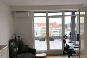 Über den Dächern von Fürth – 2-Zimmer-Wohnung mit 45 m² Süd-Dachterrasse, Klimaanlage & 2 Stellplä – Flößaustraße 124, 90763 Südstadt Industriegebiet, Fürth – Vorschaubild 12