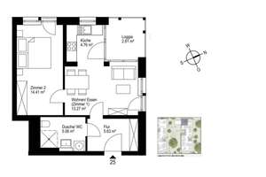 2-Zimmer-Neubau mit Wohlfühlfaktor – 79115 Haslach-Gartenstadt, Freiburg im Breisgau – Vorschaubild 7
