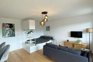 Johannis ! Modernes chices, voll möbliertes 1 Zi.-App. 32 m², weiße EBK, 1.OG mit Aufzug – Die vollständige Adresse der Immobilie erhältst du vom Anbieter., 90419 Sandberg, Nürnberg – Vorschaubild 6