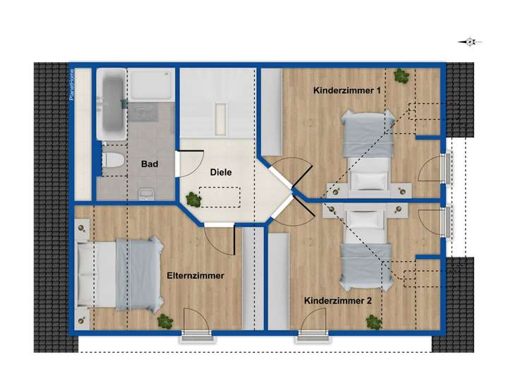 Grundriss Dachgeschoss