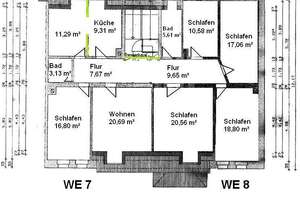 Charmante Dachgeschosswohnung in historischem Gebäude in Chemnitz – Geibelstraße 15, 9127 Gablenz, Chemnitz – Vorschaubild 14