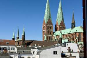Perfekte 4er-WG: kernsanierte 4,5 Zi DG-Wohnung in Altstadtbestlage mit phantastischem Ausblick  – Königstraße 71, 23552 Innenstadt, Lübeck – Vorschaubild 15