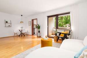 Lichtdurchflutete 2-Zimmer-Wohnung mit Südbalkon, traumhaftem Blick ins Grüne, Aufzug und Tiefgarage – Stiftsbogen 81 a, 81375 Neuhadern, München – Vorschaubild 21
