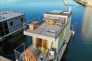 Neubau-Hausboot Tiny 40 – Ihr Feriendomizil auf dem Wasser – Hamburg-Harburg – Die vollständige Adresse der Immobilie erhältst du vom Anbieter., 21079 Neuland, Hamburg – Vorschaubild 36