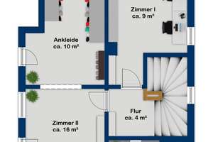Modernes Familienhaus (2021)
186 m² | Pool | Heimkino | 3 Bäder
Nähe Adlershof & BER – Die vollständige Adresse der Immobilie erhältst du vom Anbieter., 12524 Altglienicke, Berlin – Vorschaubild 28
