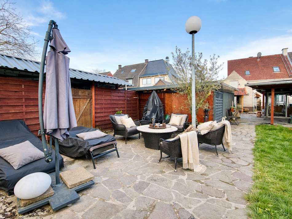 Lounge bereich Garten