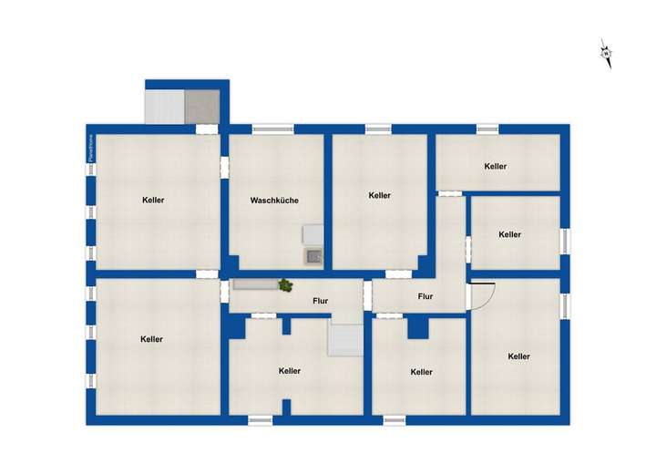 Grundriss Kellergeschoss