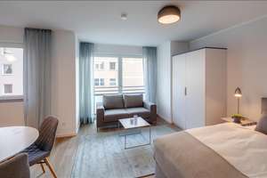 Möbliert: Stilvoll möbliertes Apartment – Die vollständige Adresse der Immobilie erhältst du vom Anbieter., 80809 Am Riesenfeld, München – Vorschaubild 2