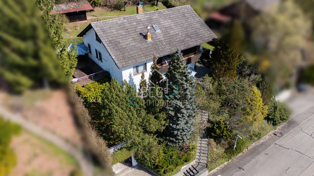 Immobilie in Sulzbach-Laufen - Einfamilienhaus mit Einliegerwohnung in ruhiger Aussichtslage - Bild 1