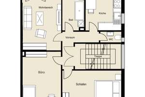 Altbauliebhaber aufgepasst! Große, sanierte Wohnung mit Balkon und EBK – Freiligrathstraße 31, 70372 Seelberg, Stuttgart – Vorschaubild 12