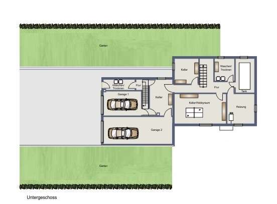 Grundriss UG