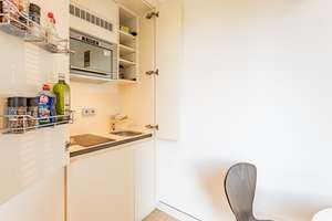 Am Olympiapark - Hell. Modern. Möbliert. - Funktionelles Apartment im Olympia-Tower! – Die vollständige Adresse der Immobilie erhältst du vom Anbieter., 80809 Am Riesenfeld, München – Vorschaubild 5
