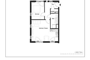 2 Zimmerwohnung mit Balkon zur Miete - Wentzel Dr. – Mühlenstieg 16, 22041 Wandsbek (Ortsteil), Hamburg – Vorschaubild 6