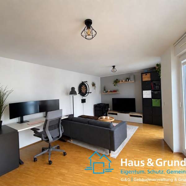 *** gehobene 2-Zimmer-Wohnung in Haaren - Energiesparhaus -Barrierefrei  - Balkon - Tiefgarage ***
