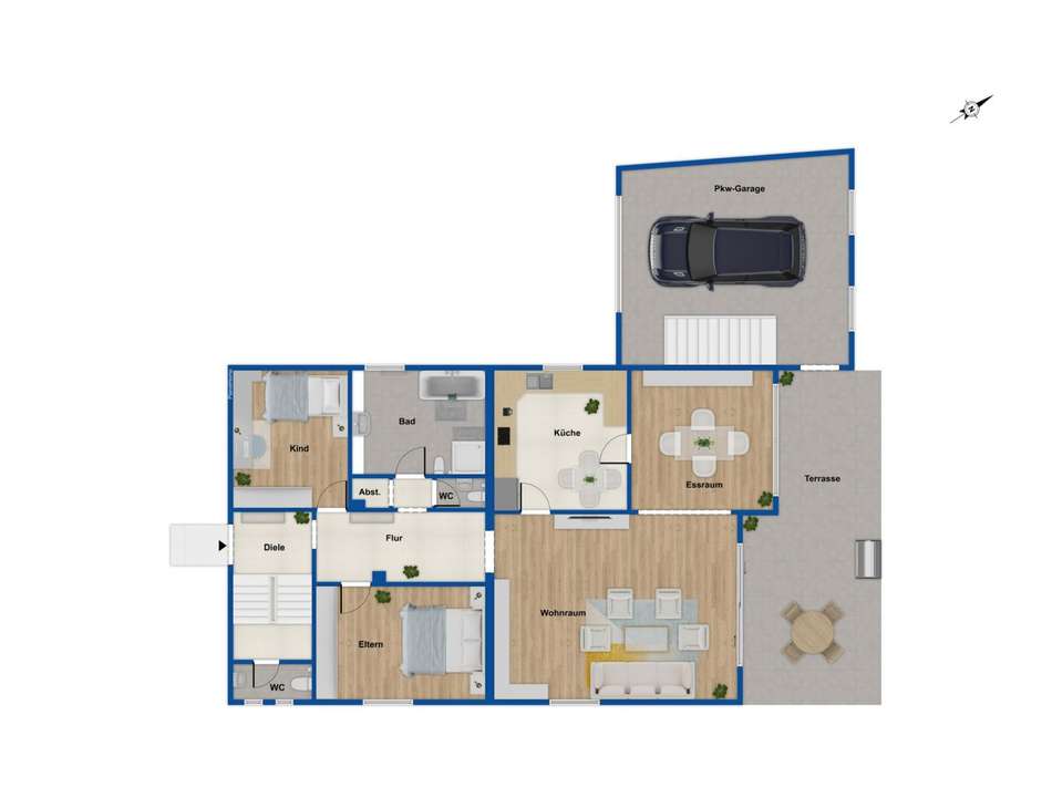 Grundriss Erdgeschoss