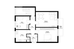 Gremmendorf - Attraktive 3-Zimmer-Wohnung mit großem Balkon und Garage – Münster – Vorschaubild 9