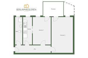 Elegante 2-Zimmer-Altbauwohnung mit schöner Gartenterrasse im Florakiez – Florastraße 34, 13187 Pankow (Ortsteil), Berlin – Vorschaubild 34