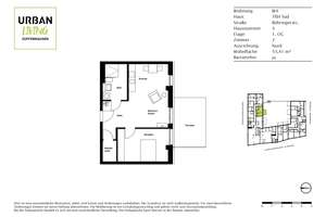 Sonniges Wohnen mit attraktiver Ausstattung! - 2-Zimmer-Wohnung mit EBK – Böhringerstr. 109, 70435 Zuffenhausen-Hohenstein, Stuttgart – Vorschaubild 10