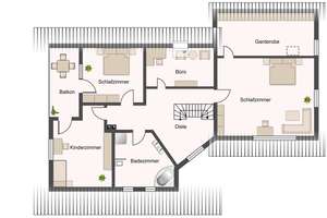Luxus pur & Fernblick! Hochwertiges Anwesen nahe Bayreuth mit ELW, tollem Garten und Traumterrasse – Die vollständige Adresse der Immobilie erhältst du vom Anbieter., 95503 Hummeltal – Vorschaubild 33